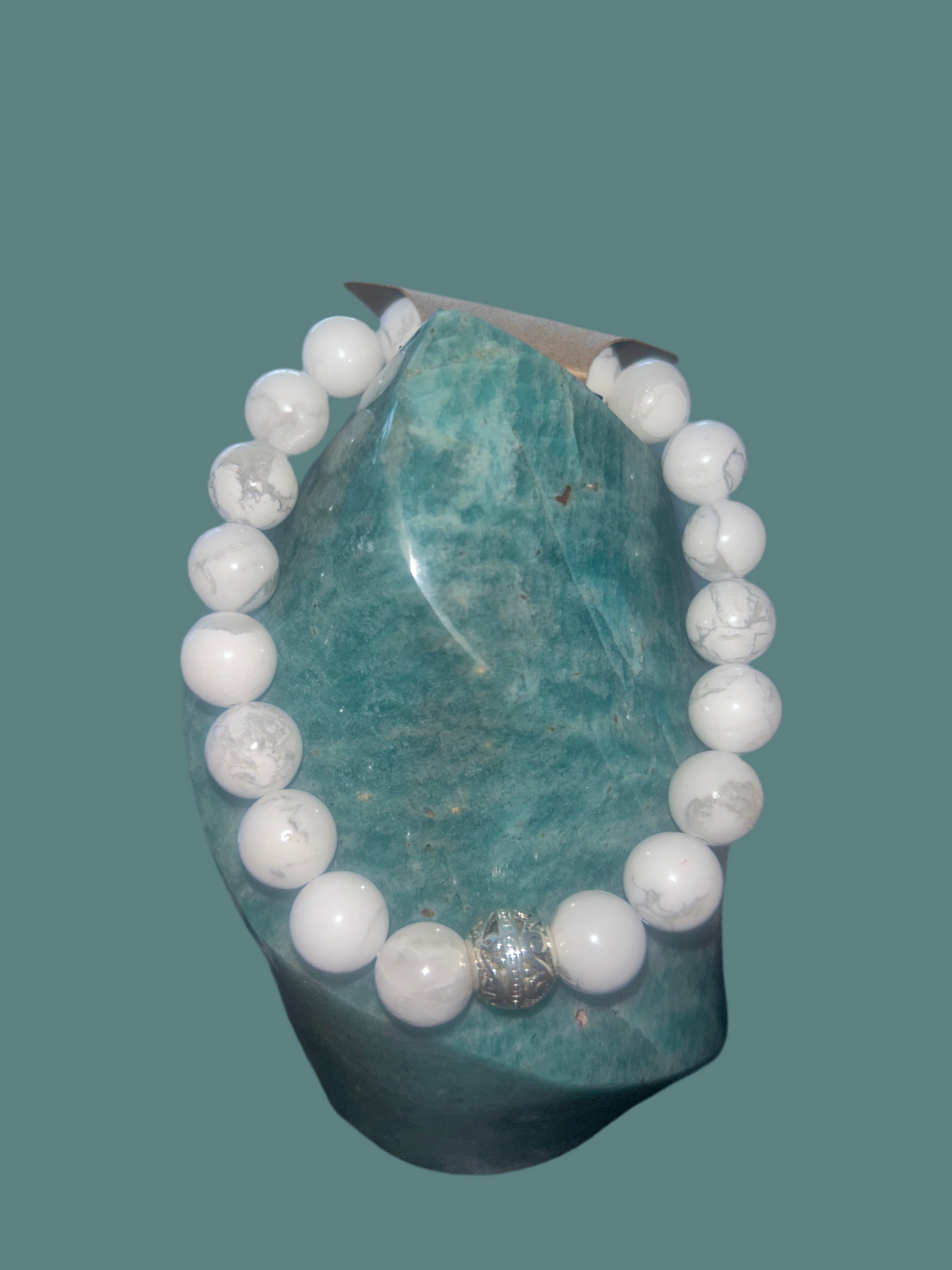 Men’s howlite bracelet