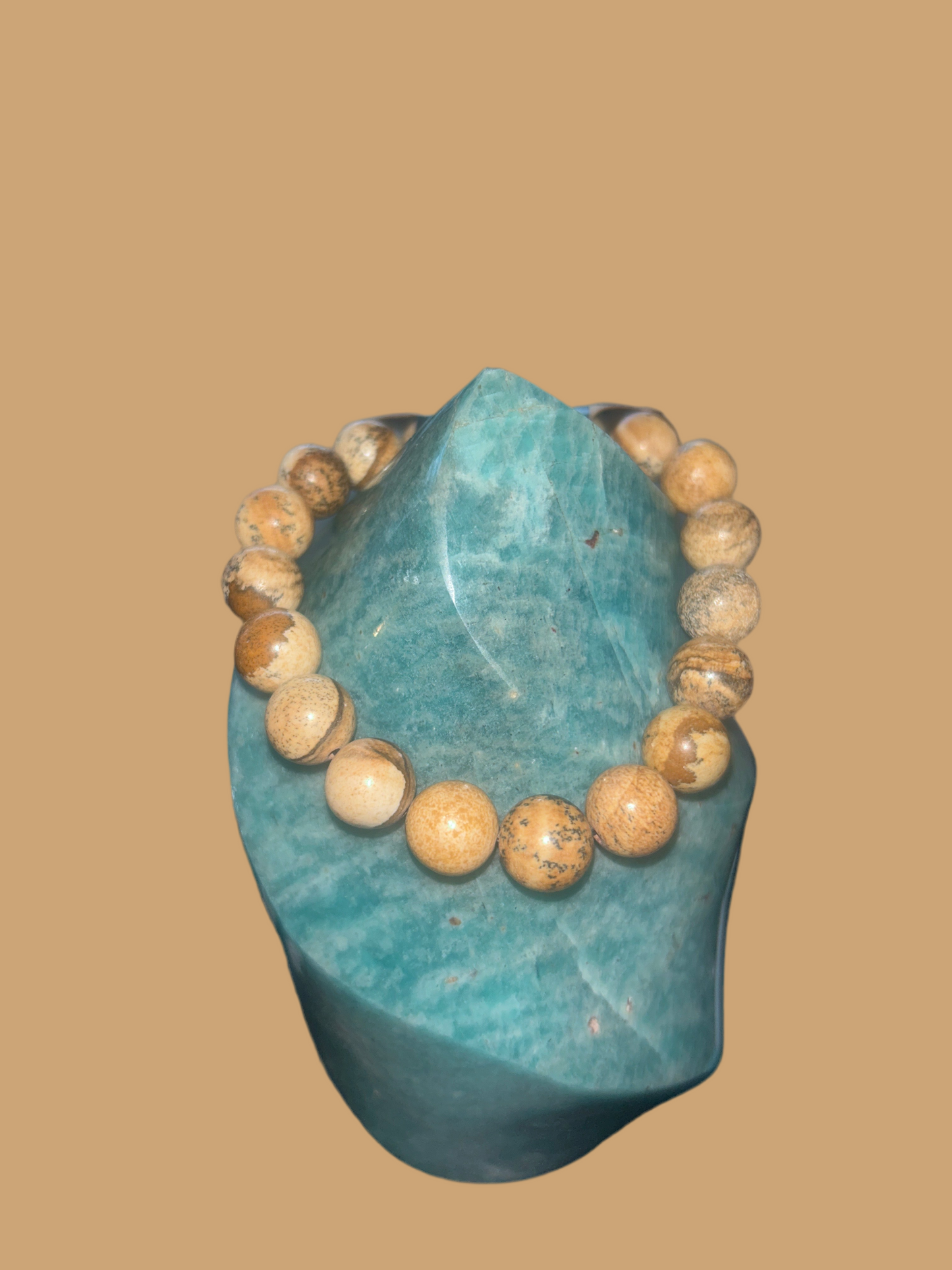 Men’s brown zebra braclet