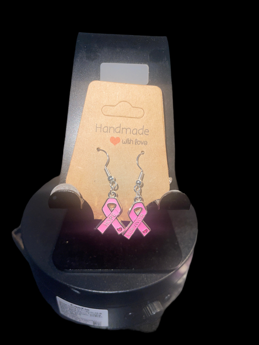 Earrings(breast cancer awareness collection)