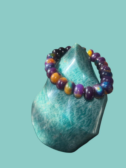 Women’s purple jade bracelet