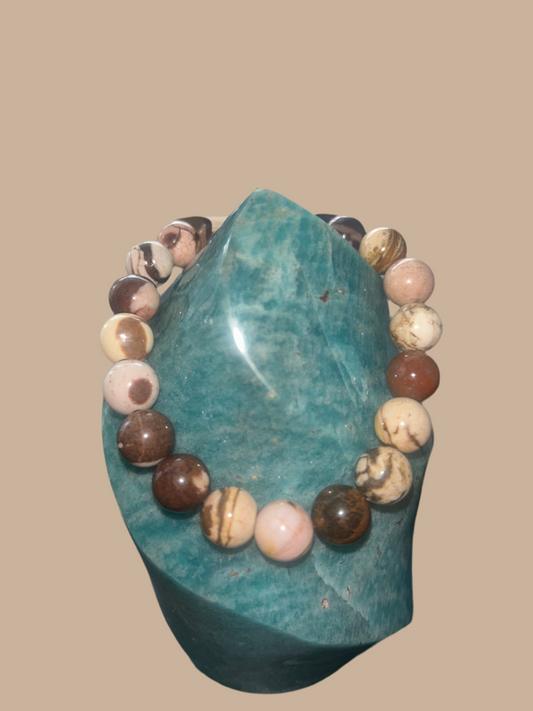 Men’s African zebra bracelet