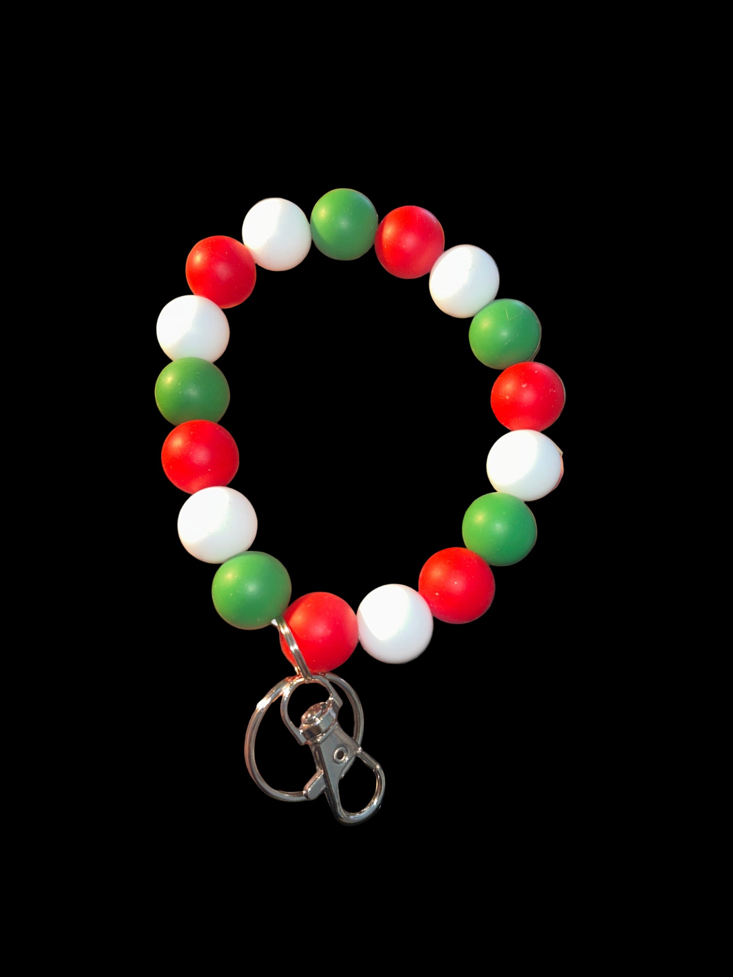 Christmas keychain wristlet