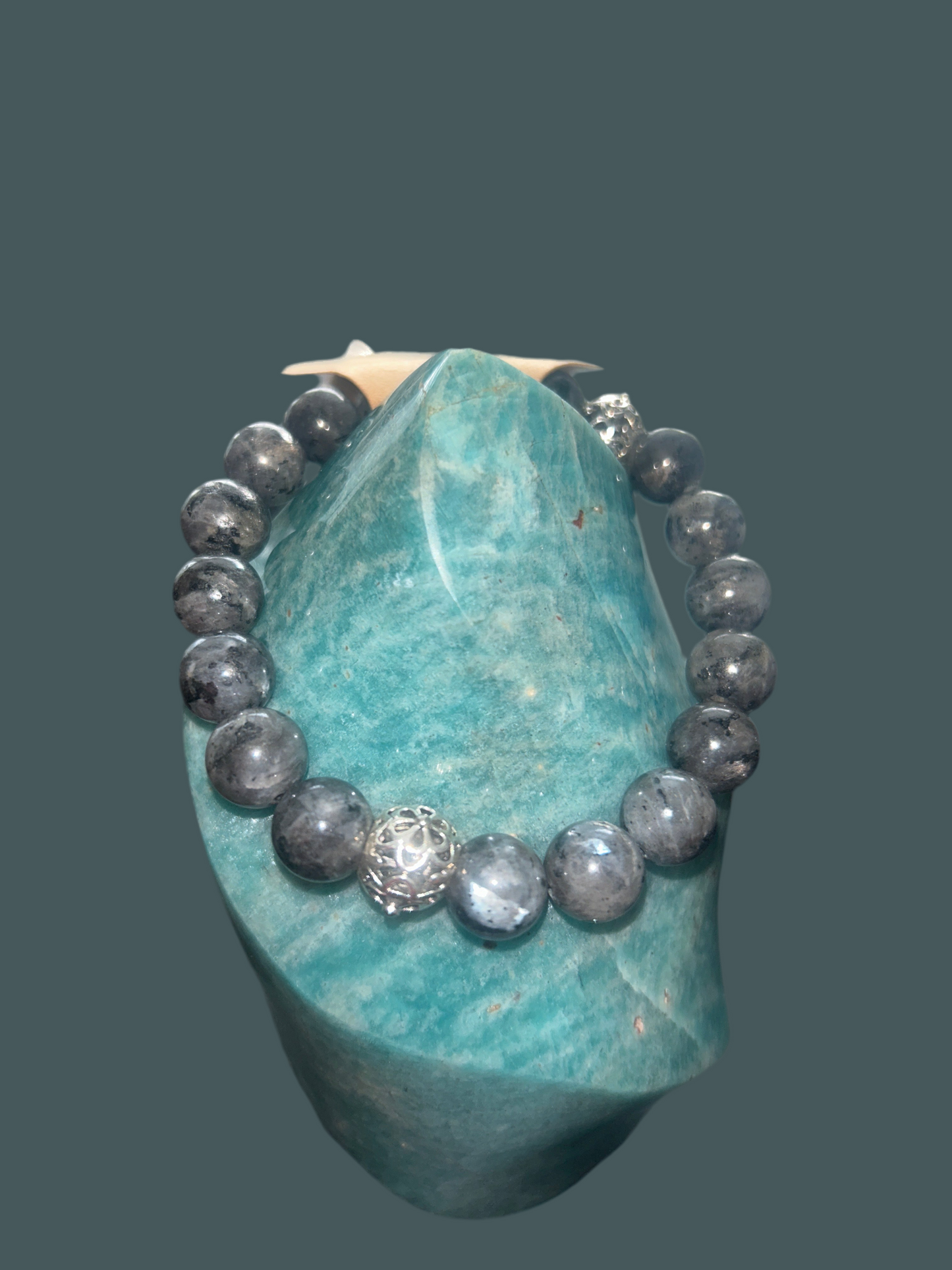 Men’s map jasper bracelet